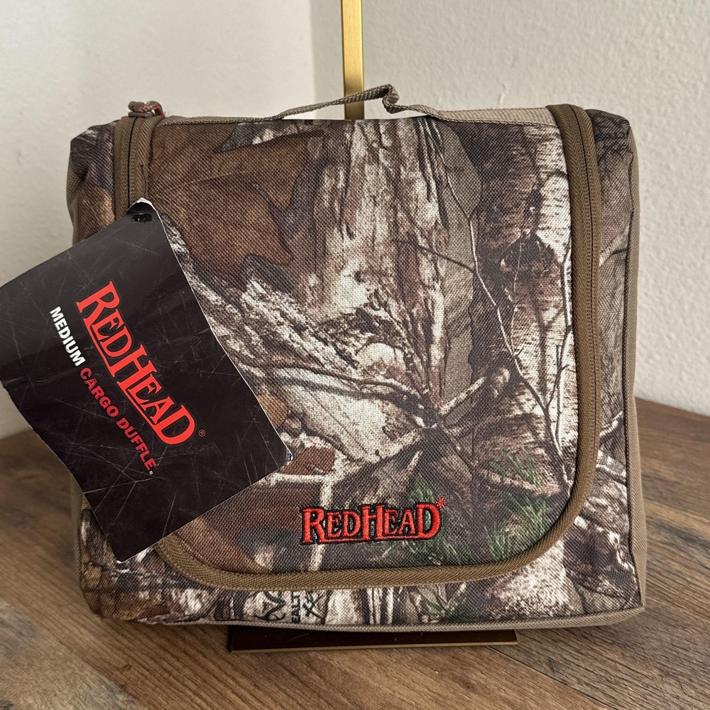 RedHead Medium Cargo Duffle Bag Camo Hunting Travel Gear Bag‎ NWT